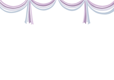 Illustration, purple, ribbon, a banner, 