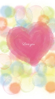 love love love,愛,春のイラスト素材