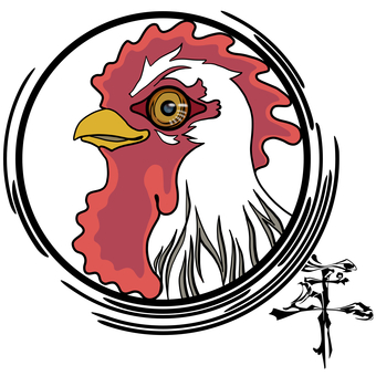 Year of the Rooster, , JPG, PNG and EPS