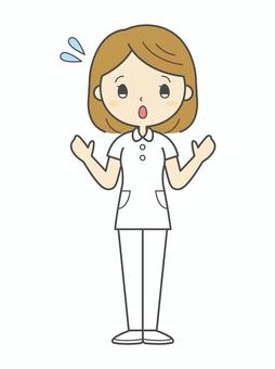 女護士急著全身, JPG, PNG 和 AI 女護士急著全身, , JPG, PNG 和 AI