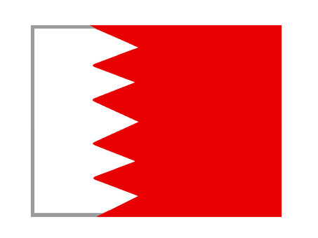 バーレーン バーレーン,国旗,掲揚,軍旗,弔旗,イラストのイラスト素材