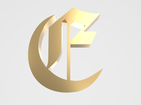 アルファベットE_old London 文字,ゴージャス,アルファベット,透過,png,old,london,金色,ゴールド,キラキラのイラスト素材