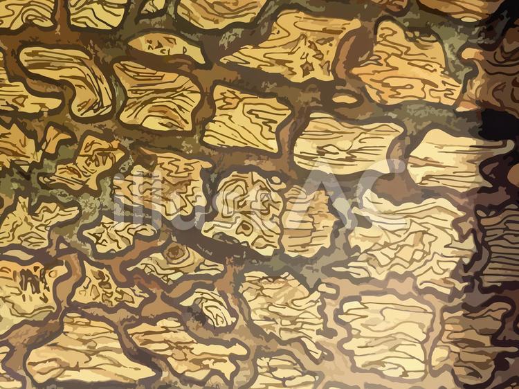 手描きの織り目加工の木目 背景,テクスチャー,茶色のイラスト素材