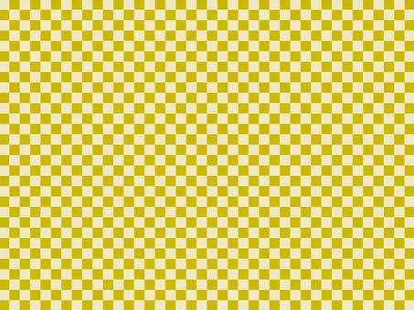 市松模様背景（金×白パターン） 市松模様,格子柄,市松,格子,金色,ゴールド,年賀状,和風,お正月,黄金のイラスト素材