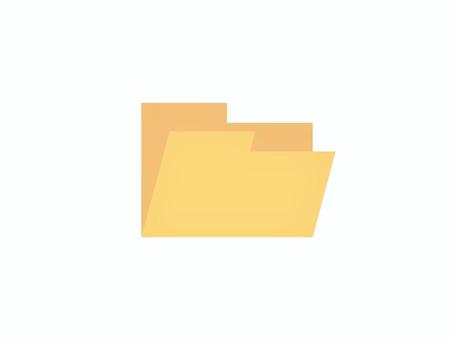 フォルダアイコン フォルダ,ファイル,アイコン,データ,保存,管理,整理,資料,保管,情報のイラスト素材