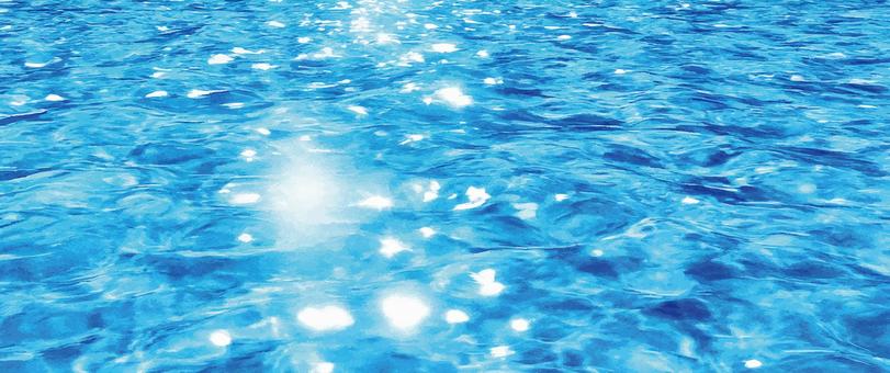 Illustration, water surface, sea, wave, 