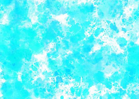 爽やかな水色の水彩テクスチャ