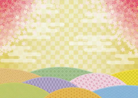 Sakura-Pattern / Background 01, JPG and PNG Sakura-Pattern / Background 01, , JPG and PNG