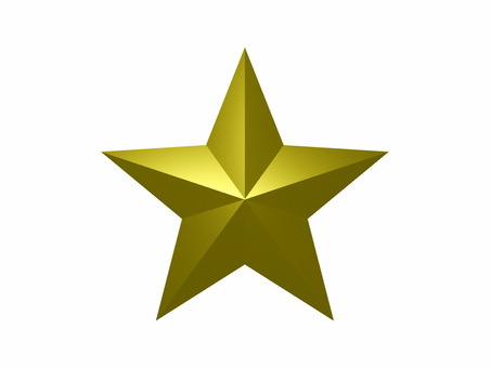 星のクリスマスツリーオーナメント背景透過 星,スター,クリスマス,オーナメント,エレガント,リアル,xmas,おしゃれ,アイコン,シンプルのイラスト素材