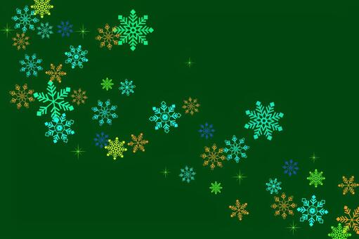 Simple snow background green, , JPG