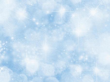 グラデーション　青系水彩背景　キラキラ 水彩,青,背景,光,キラキラ,テクスチャ,壁紙,ピカピカ,フレア,水玉のイラスト素材