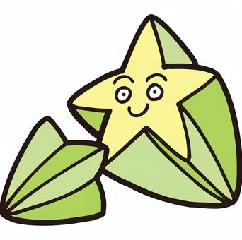 Illustration, star fruit, fruit, tiny, 