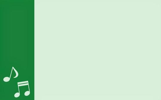 二つの音符の二色背景5 背景,音符,音楽,緑,八分音符,十六分音符,二色,コピースペース,テキストスペース,シンプルのイラスト素材