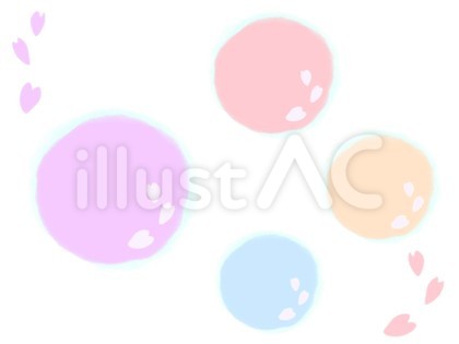 桜のフレームセット
