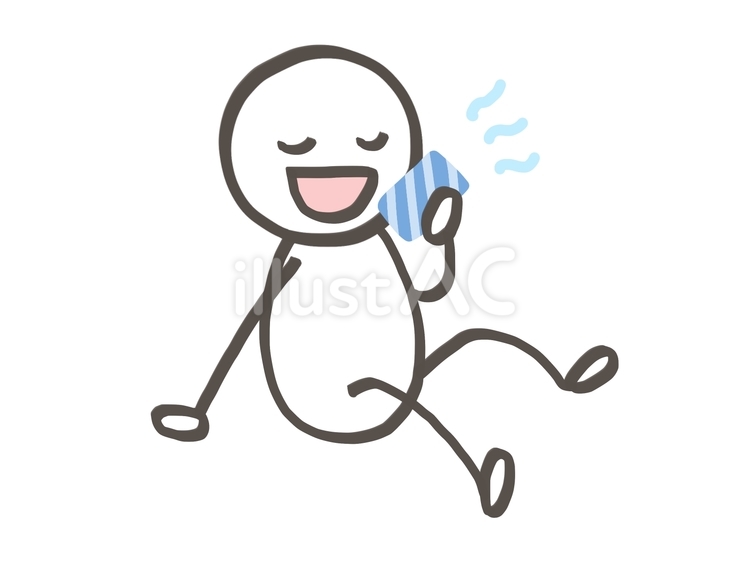 棒人間　保冷剤ひんやり気持ち良い 棒人間,人,保冷剤のイラスト素材