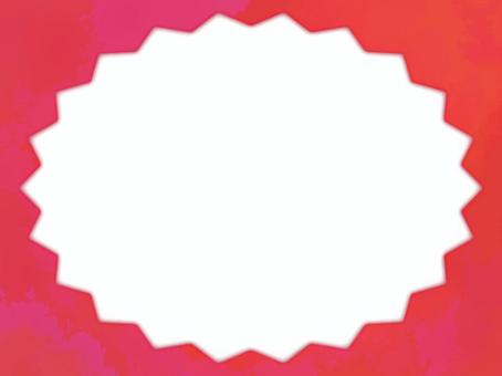 赤とピンクのギザ枠フレーム背景 赤とピンクのギザ枠フレーム背景 フレーム,背景,赤,ピンク,グラデーション,枠,白抜き,ポップ,力強い,元気のイラスト素材