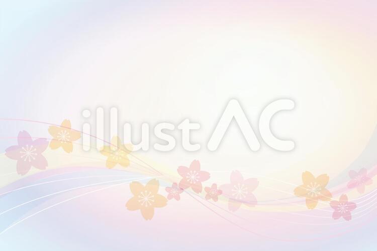 夢桜3 ファンタジー,桜,夢のイラスト素材