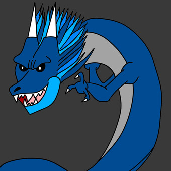 青龍② 青龍,竜,龍,リュウ,ドラゴンのイラスト素材