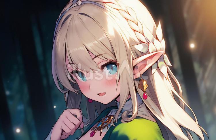 エルフイラスト - No: 24061398｜無料イラスト・フリー素材なら「イラストAC」
