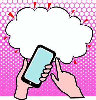 smartphone campaign, JPG and AI smartphone campaign, smartphone, operating, tap, JPG and AI