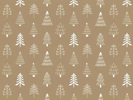 クリスマスツリーの北欧パターン背景 クリスマスツリーの北欧パターン背景 冬,ツリー,森,北欧,かわいい,優しい,ほっこり,シンプル,ナチュラル,クリスマスのイラスト素材