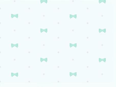 リボンドット背景（グリーン） リボン,背景,ドット,かわいい,ゆめかわ,パステル,包装紙,壁紙,素材,パターンのイラスト素材