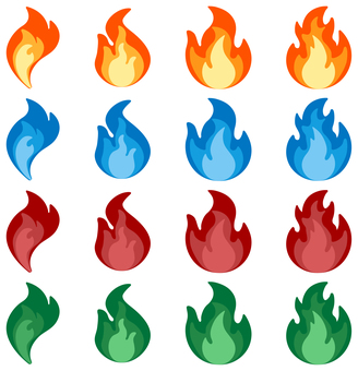 色々な炎（炎色反応）