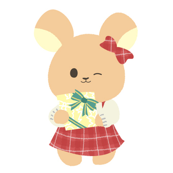 ミニくまちゃん 冬のプレゼント