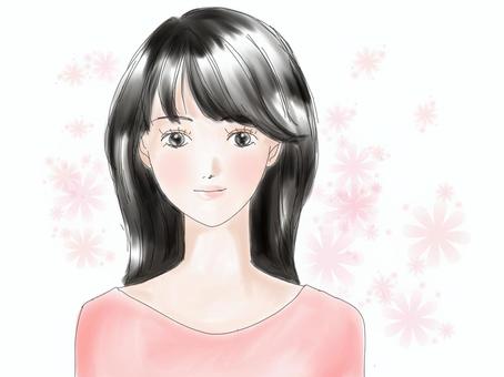 美麗的女人, 女子, 漂亮, 美女, JPG 和 PNG