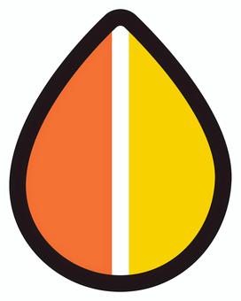 もみじマーク・高齢者マーク アイコン,もみじマーク,高齢者マーク,ステッカー,車,自動車,シール,シンボル,標識,記号のイラスト素材