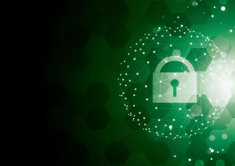 緑色のデジタルなセキュリティの背景素材 緑色のデジタルなセキュリティの背景素材 デジタル,サイバー,セキュリティ,鍵,六角形,幾何学,ライン,光,パーティクル,スタイリッシュのイラスト素材