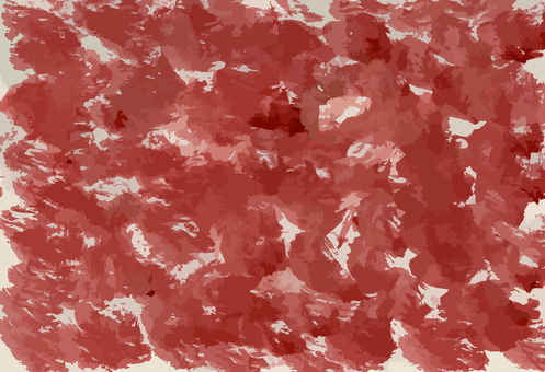 赤の筆で押したような抽象テクスチャ 背景,テクスチャ,絵の具,アクリル絵の具,手描き,不規則,混沌,アート,デザイン,赤のイラスト素材