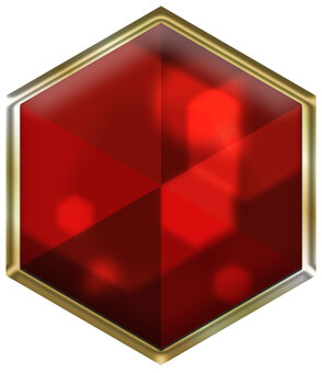 Hexa jewel wine red, wine-red, icon, jewelry, JPG and PNG