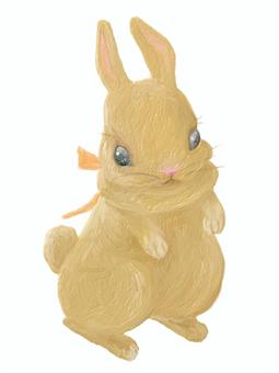 brown rabbit hand drawn illustration, JPG and PNG brown rabbit hand drawn illustration, rabbit, brown, tiny, JPG and PNG