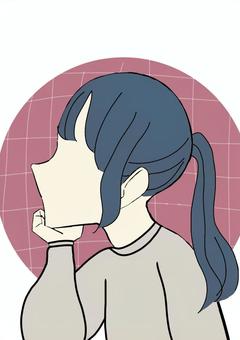 女の子 女の子 人物,かわいい,萌え,女の子,すてきのイラスト素材