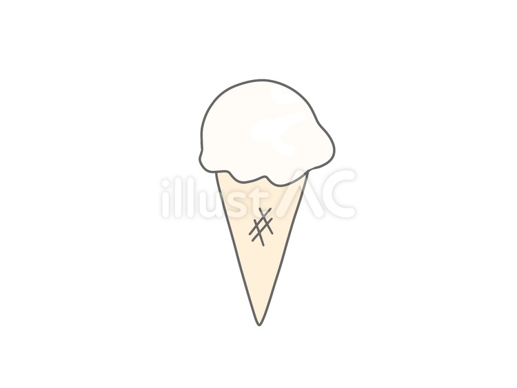 アイスクリーム アイスクリーム,コーン,冷たいのイラスト素材