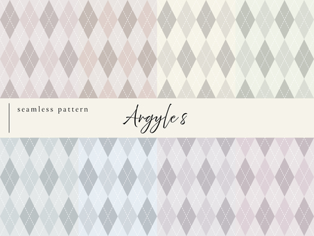 アーガイル柄 アーガイル柄 アーガイル,パターン,背景,チェック,柄,カラフル,ダイヤ,模様,格子,ひし形のイラスト素材