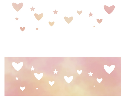 Heart & star, heart, star, frame, JPG and PNG