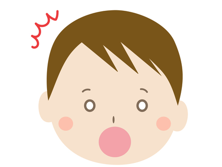 男性の表情アイコン 驚く ベクター 男性の表情アイコン 驚く ベクター 驚く,表情,男性,かわいい,ベクター,シンプル,フラット,顔,びっくり,ビックリのイラスト素材