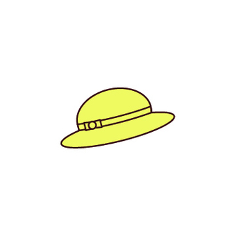 Elementary school hat icon, hat, spring, attending school, JPG, PNG and AI