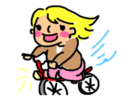 A woman on a bicycle, bicycle, bike, female, JPG, PNG and EPS