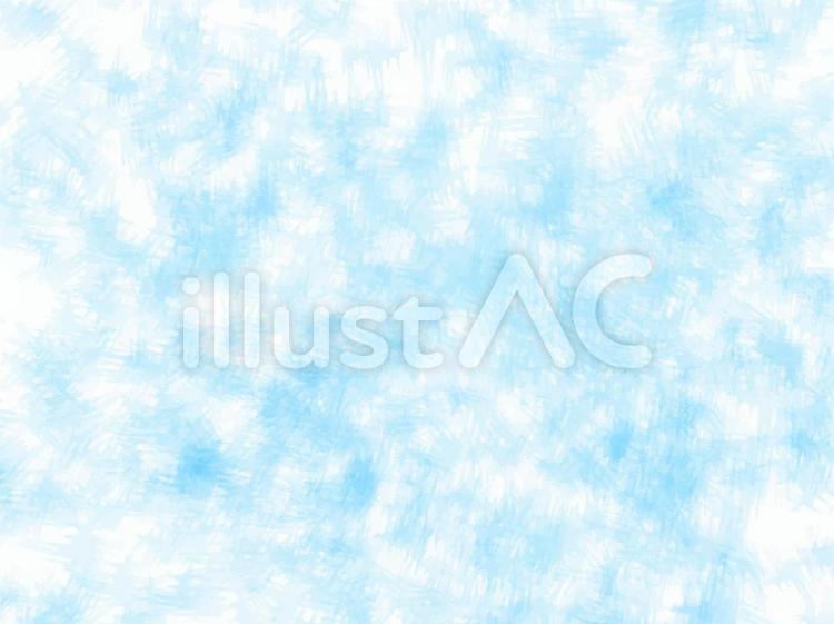 夏イメージのターコイズブルーの水彩風背景 夏,水彩,背景のイラスト素材