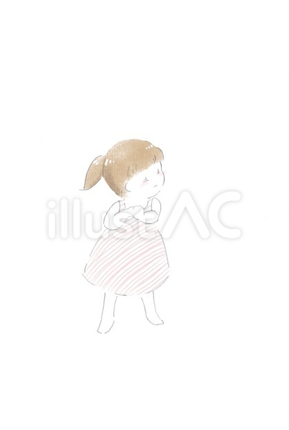 ポニーテールの少女