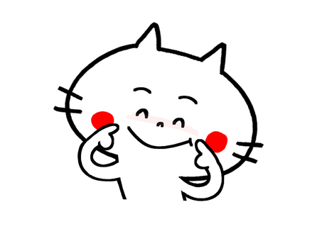 ぶりっこする猫