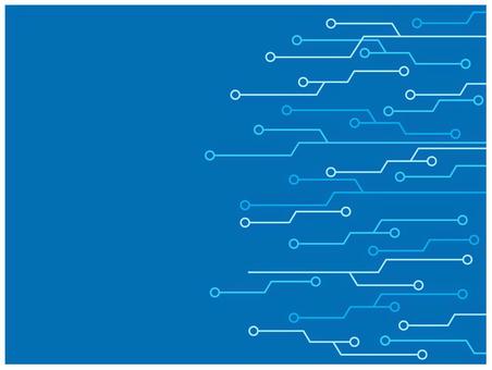 青いテクノロジー系背景素材