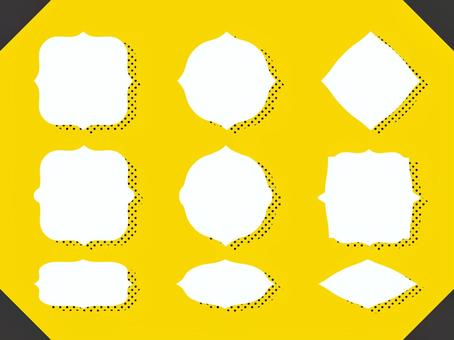 curve frame set, JPG and AI curve frame set, curve, frame, set, JPG and AI