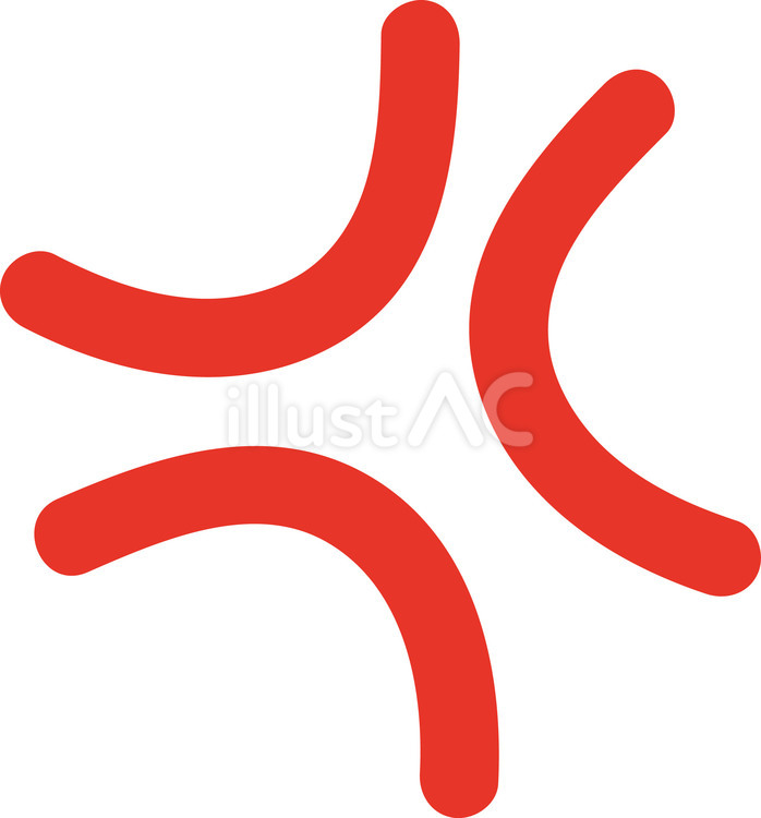 怒りマーク 怒り,絵文字,マークのイラスト素材