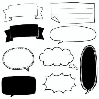 ภาพประกอบ, 氣球, 色帶, mokumoku, 