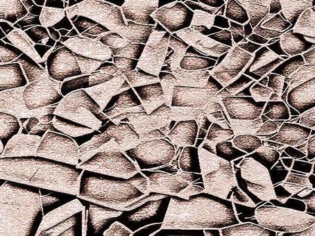 岩石・石垣風なグランジで斑模様の背景素材 岩石,石垣,斑模様,グランジ,背景,壁紙,抽象的,テクスチャ,シンプル,オシャレのイラスト素材