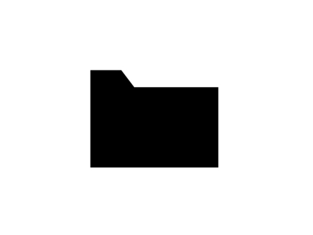 フォルダ　黒　のイラスト フォルダ,アイコン,保存,黒,シンプル,ビジネス,単品,単体のイラスト素材